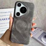 For Huawei Pura 70 Pro Denim MagSafe Magnetic PC + PU Phone Case(Dark Grey)