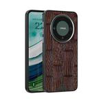 For Huawei Mate 60 Pro / 60 Pro+ ABEEL Beast Pattern 6D Micro-Embossed MagSafe Genuine Leather Phone Case(Brown)