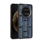 For Huawei Mate 70 Pro / 70 Pro+ ABEEL Beast Pattern 6D Micro-Embossed MagSafe Genuine Leather Phone Case(Blue)