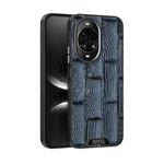 For Huawei nova 14 Pro ABEEL Beast Pattern 6D Micro-Embossed MagSafe Genuine Leather Phone Case(Blue)