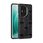 For Honor 300 Ultra ABEEL Beast Pattern 6D Micro-Embossed MagSafe Genuine Leather Phone Case(Black)