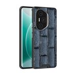 For Honor 300 Ultra ABEEL Beast Pattern 6D Micro-Embossed MagSafe Genuine Leather Phone Case(Blue)
