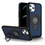 For iPhone 12 Pro Max Ring Holder Magnetic Phone Case(Blue)