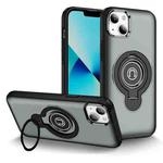 For iPhone 13 Ring Holder Magnetic Phone Case(Grey)