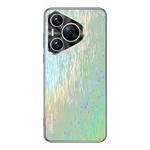 For Huawei Pura 70 Pro Dazzling Acrylic Shockproof Phone Case(Green)
