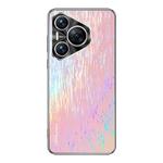 For Huawei Pura 70 Pro+ Dazzling Acrylic Shockproof Phone Case(Pink)