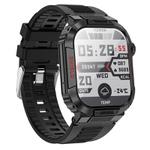 BOROFONE BD9 Smart Sports Watch, 2.01 inch Screen, Support BT Call(Black)