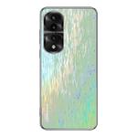 For Honor 70 Pro Dazzling Acrylic Shockproof Phone Case(Green)