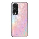 For Honor 80 Pro Dazzling Acrylic Shockproof Phone Case(Pink)