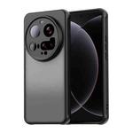 For Xiaomi 15 Ultra Fan Dun Series TPU Hybrid PC Frosted Phone Case(Black)
