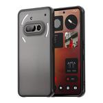 For Nothing Phone 3a Fan Dun Series TPU Hybrid PC Frosted Phone Case(Black)