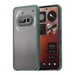 For Nothing Phone 3a Fan Dun Series TPU Hybrid PC Frosted Phone Case(Green)
