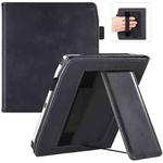 For Pocketbook Era PB700 Calfskin Leather Hand Rest Holder Smart Tablet Case(Black)