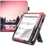 For Pocketbook Era PB700 Painted Leather Hand Rest Holder Smart Tablet Case(Night)