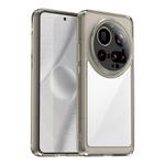 For Xiaomi 15 Ultra Colorful Series Acrylic Hybrid TPU Phone Case(Transparent Grey)