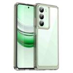 For Realme V70 Colorful Series Acrylic Hybrid TPU Phone Case(Transparent Grey)