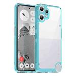 For Nothing CMF Phone 2 Pro Colorful Series Acrylic Hybrid TPU Phone Case(Transparent Blue)