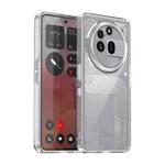 For Nothing Phone 3a Pro Colorful Series Acrylic Hybrid TPU Phone Case(Transparent)