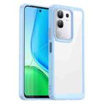 For vivo Y29 4G Colorful Series Acrylic Hybrid TPU Phone Case(Blue)
