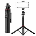 Lenovo Thinkplus H1V Premium Aluminum Alloy Bluetooth Selfie Stick, 1.3m(Black)