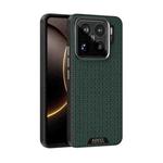 For Xiaomi 15S Pro ABEEL Ruyi Pattern 6D Micro Relief MagSafe Leather Phone Case(Green)