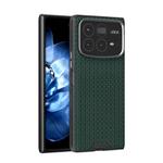 For Xiaomi Mix Fold 4 ABEEL Ruyi Pattern 6D Micro Relief MagSafe Leather Phone Case(Green)