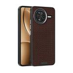 For Redmi K80 Pro Champion Edition ABEEL Ruyi Pattern 6D Micro Relief MagSafe Leather Phone Case(Brown)