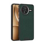 For Redmi K80 ABEEL Ruyi Pattern 6D Micro Relief MagSafe Leather Phone Case(Green)
