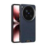 For vivo X200 Ultra ABEEL Ruyi Pattern 6D Micro Relief MagSafe Leather Phone Case(Blue)