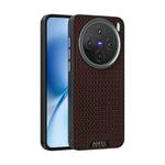 For vivo X200s ABEEL Ruyi Pattern 6D Micro Relief MagSafe Leather Phone Case(Brown)