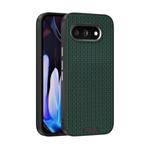 For Google Pixel 9a ABEEL Ruyi Pattern 6D Micro Relief MagSafe Leather Phone Case(Green)