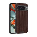 For Google Pixel 9 / 9 Pro ABEEL Ruyi Pattern 6D Micro Relief MagSafe Leather Phone Case(Brown)