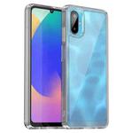 For Samsung Galaxy M06 5G Colorful Series Acrylic Hybrid TPU Phone Case(Transparent)