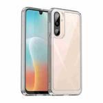 For Samsung Galaxy M16 5G Colorful Series Acrylic Hybrid TPU Phone Case(Transparent)