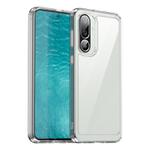 For Samsung Galaxy M56 5G Colorful Series Acrylic Hybrid TPU Phone Case(Transparent)