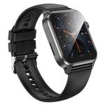 hoco Y26 1.81 inch Screen IPX4 Waterproof Smart Sports Watch, Call Version(Black)