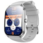 hoco Y28 1.96 inch AMOLED Screen IP67 Waterproof Smart Sports Watch, Call Version(Silver)