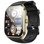 hoco Y28 1.96 inch AMOLED Screen IP67 Waterproof Smart Sports Watch, Call Version(Gold)