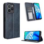 For Fossibot S1 5G Magnetic Buckle Retro Texture Leather Phone Case(Blue)