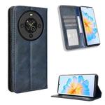 For Fossibot S3 Pro Magnetic Buckle Retro Texture Leather Phone Case(Blue)