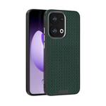 For OPPO Reno13 Global ABEEL Ruyi Pattern 6D Micro Relief MagSafe Leather Phone Case(Green)