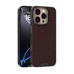 For iPhone 16 Pro Max ABEEL Ruyi Pattern 6D Micro Relief MagSafe Leather Phone Case(Brown)