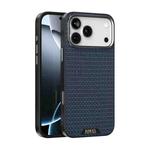 For iPhone 17 Pro Max ABEEL Ruyi Pattern 6D Micro Relief MagSafe Leather Phone Case(Blue)
