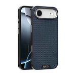 For iPhone 17 Air ABEEL Ruyi Pattern 6D Micro Relief MagSafe Leather Phone Case(Blue)