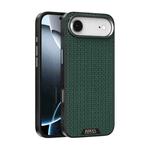 For iPhone 17 Air ABEEL Ruyi Pattern 6D Micro Relief MagSafe Leather Phone Case(Green)