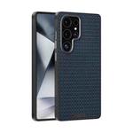 For Samsung Galaxy S25 Ultra 5G ABEEL Ruyi Pattern 6D Micro Relief MagSafe Leather Phone Case(Blue)