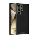 For Samsung Galaxy S24 Ultra 5G ABEEL Ruyi Pattern 6D Micro Relief MagSafe Leather Phone Case(Black)