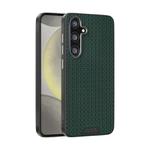 For Samsung Galaxy S24+ 5G ABEEL Ruyi Pattern 6D Micro Relief MagSafe Leather Phone Case(Green)