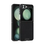 For Samsung Galaxy Z Flip5 5G ABEEL Ruyi Pattern 6D Micro Relief MagSafe Leather Phone Case(Black)