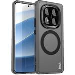 For Redmi Note 14 Pro 5G IMAK Chocolate Series TPU + PET MagSafe Phone Case(Black)